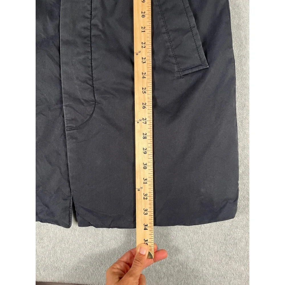 Banana Republic Mens Water Repellent Car Coat Navy Blue S/390488-00 Small